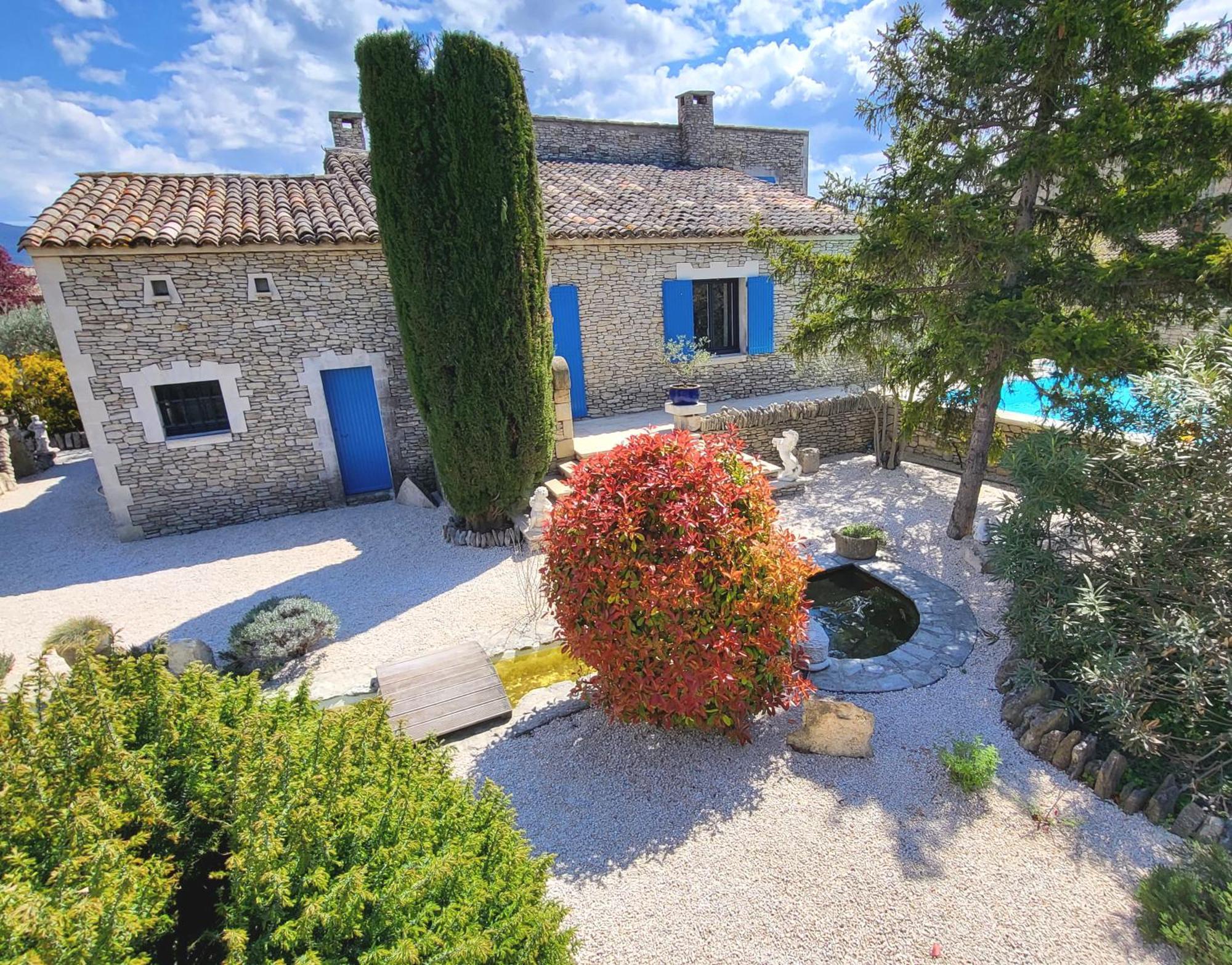 "La Massette Du Cheval Blanc" Villa De Caractere En Pierre L'Isle-sur-la-Sorgue Exterior photo